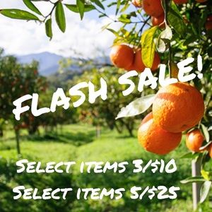 FLASH SALE!!